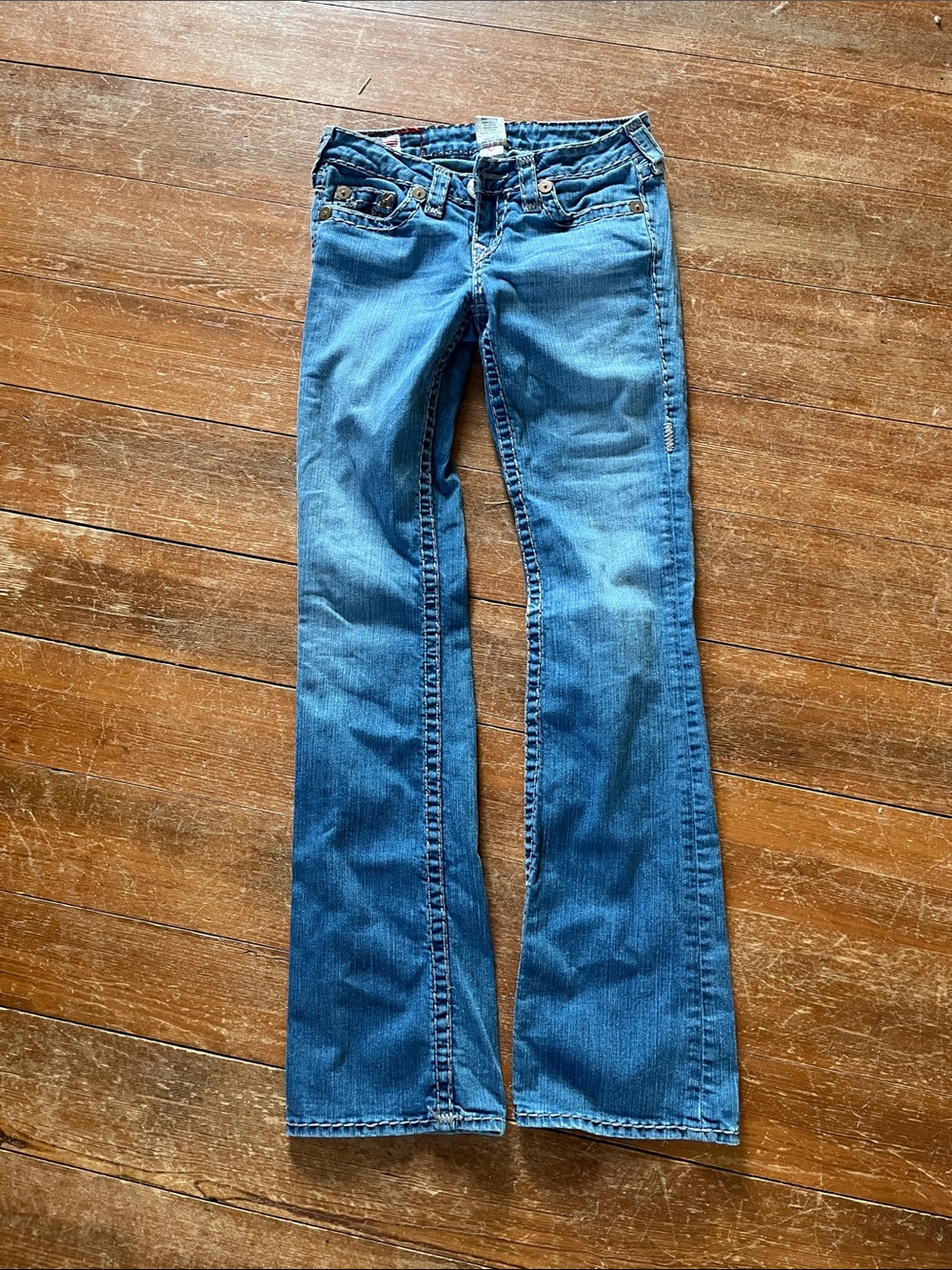 True Religion 28 Flare Leg Jeans